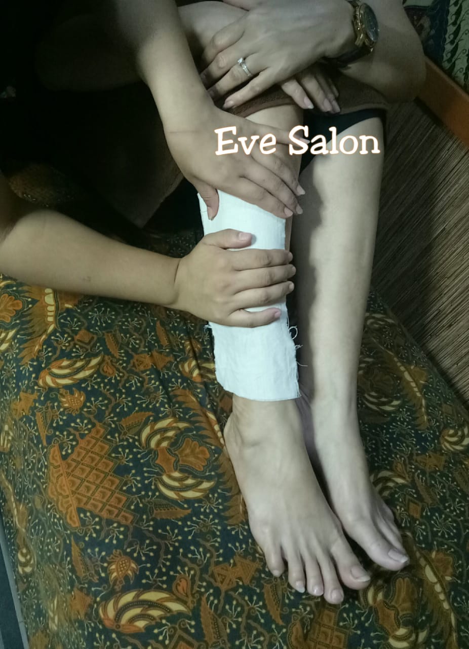 waxing kaki di salon depok