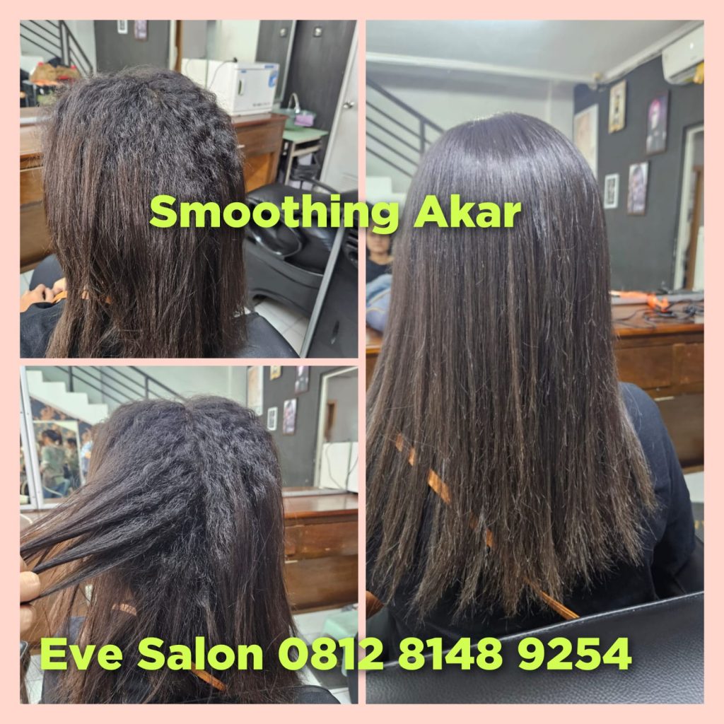smoothing akar rambut di salon tanah baru depok