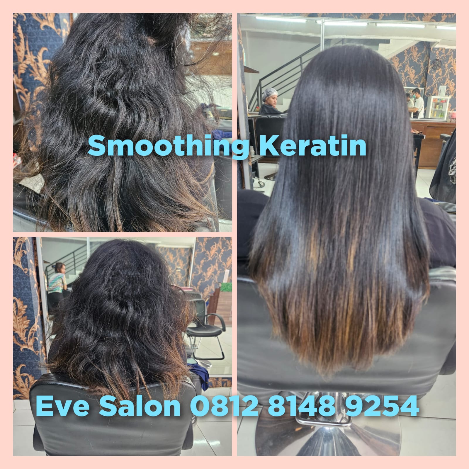 salon smoothing keratin di beji depok