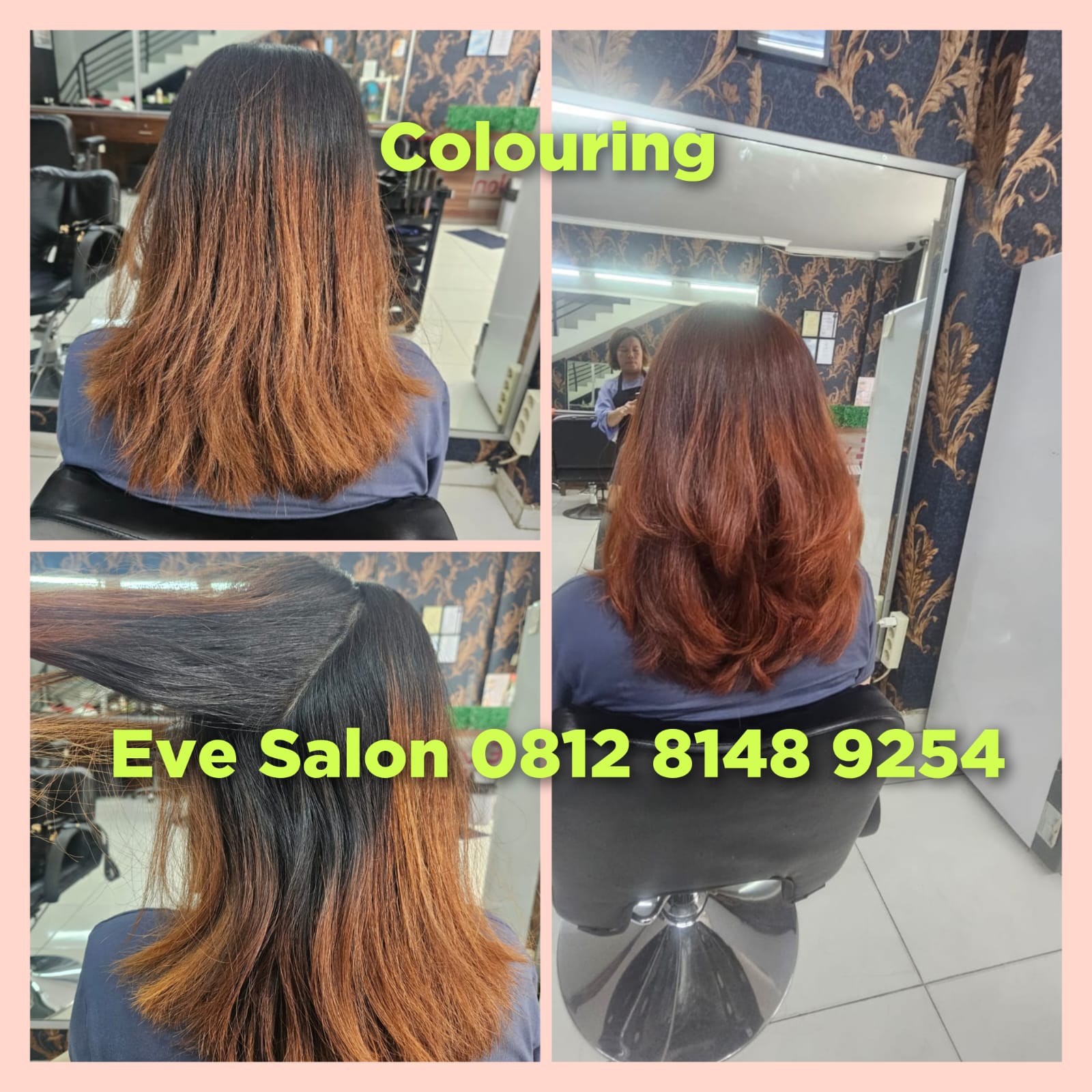 salon mewarnai rambut di beji depok